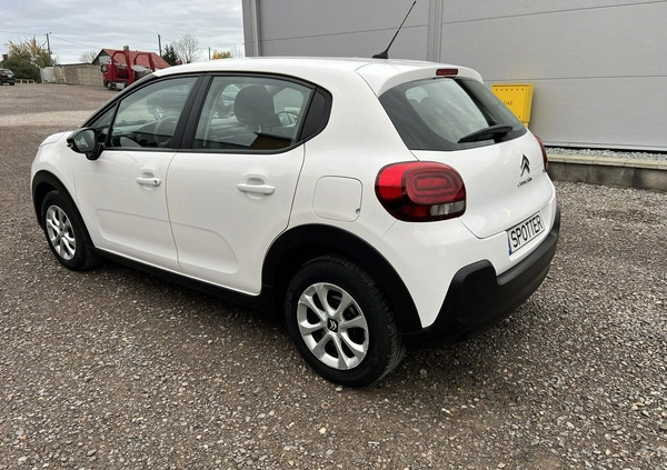 Citroen C3 cena 39900 przebieg: 133000, rok produkcji 2019 z Mława małe 277